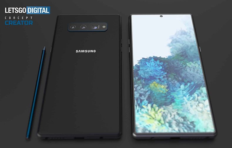 İlgi Çekici Samsung Galaxy Note 20 Konsept Tasarımı (Video)