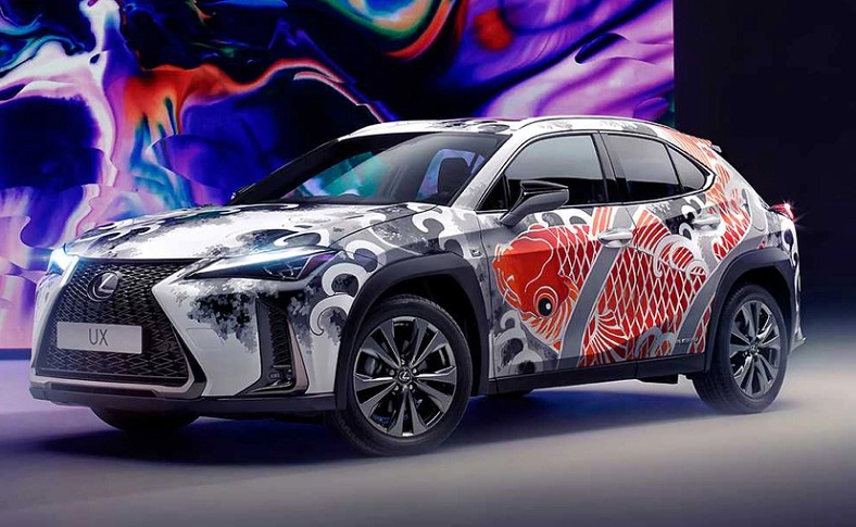 Lexus, Dünyanın İlk Dövmeli Arabasını Tanıttı