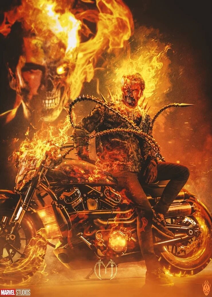 Keanu Reeves’in Ghost Rider Rolüne Ne Kadar Yakışacağını Gösteren Hayran Yapımı Afiş