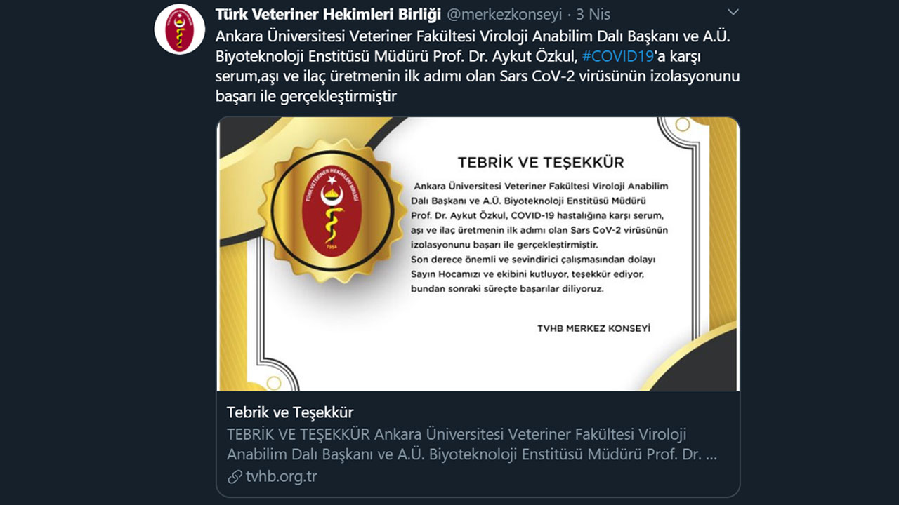 İki Türk Bilim İnsanından Koronavirüs Tedavisinde Çığır Açacak İki Gelişme