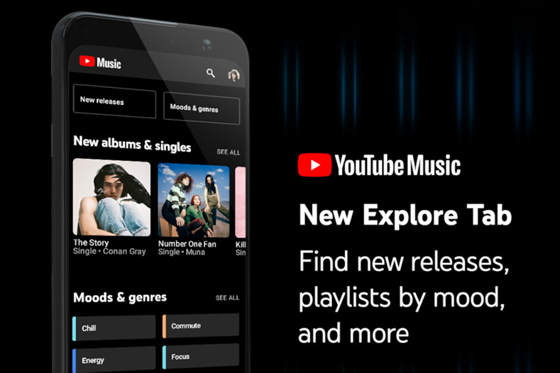 YouTube Music’e Yeni Güncelleme ile Keşfet Özelliği Geldi