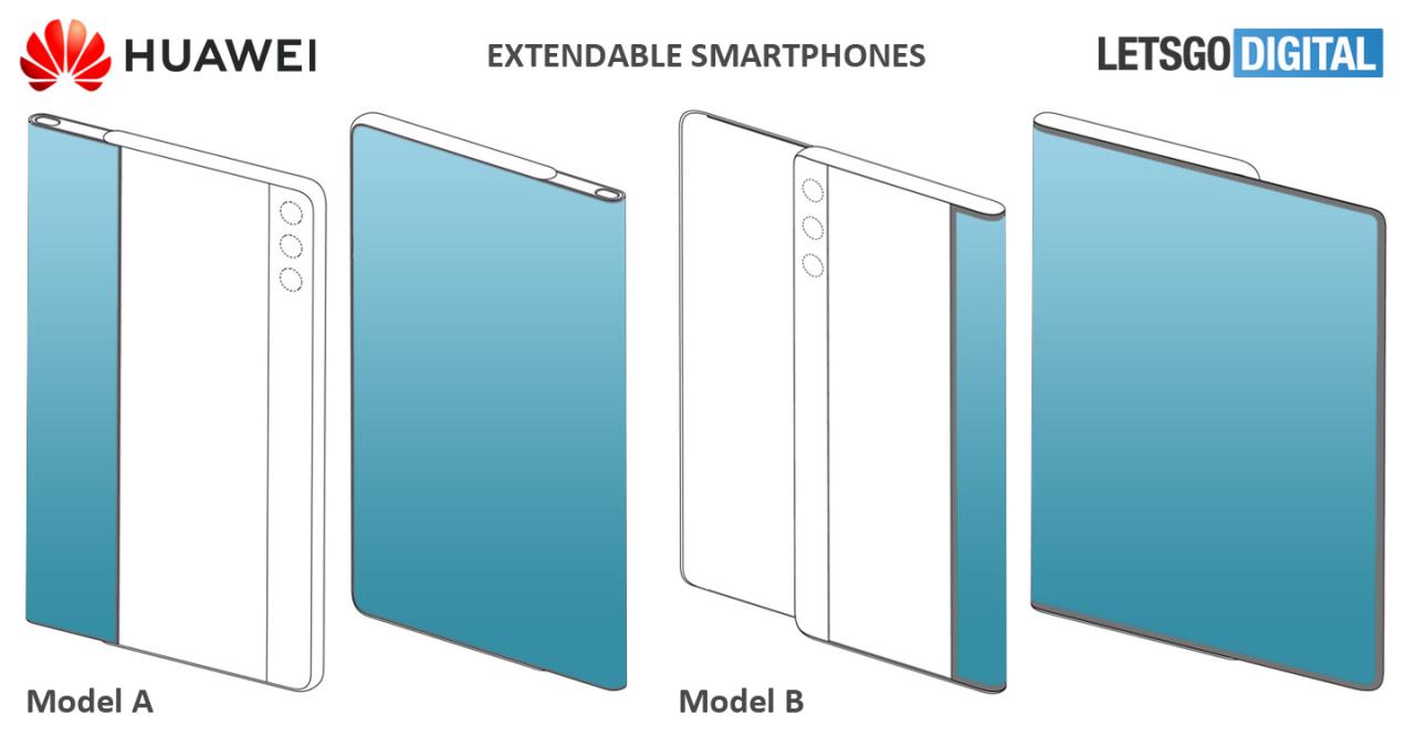 huawei genişletilebilir ekran patent