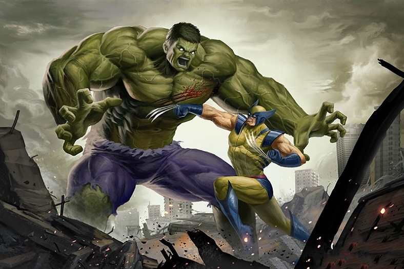 hulk vs wolverine