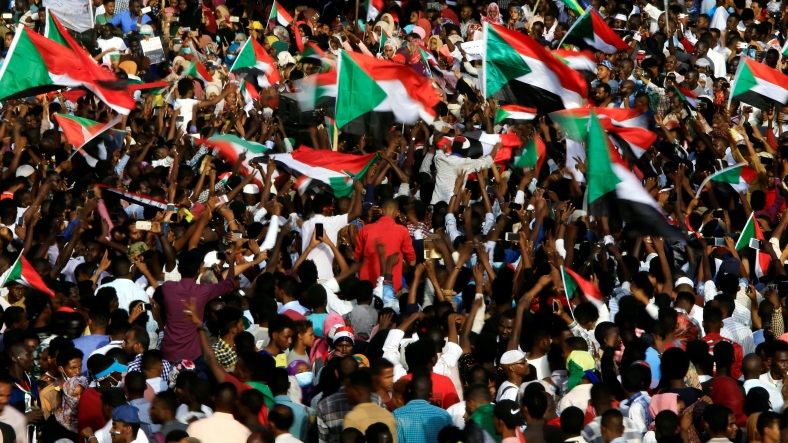 sudan protesto