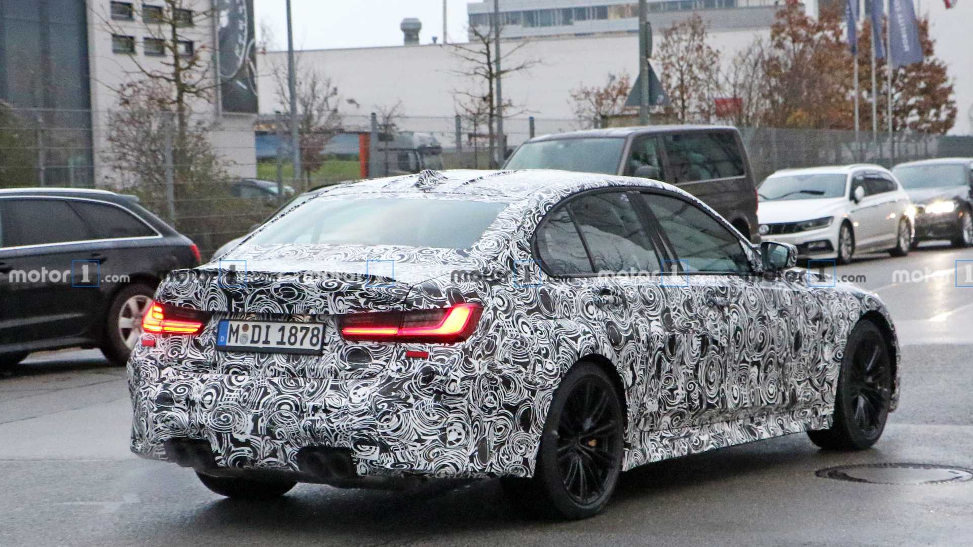 2021 BMW M3 G80 Nürburgring’de Sınırlarını Zorlarken Görüntülendi