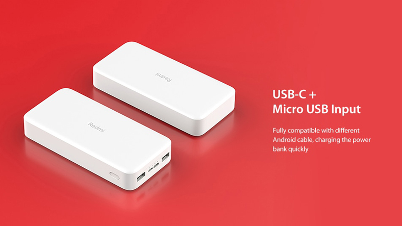 Xiaomi Redmi 20.000 mAh Powerbank