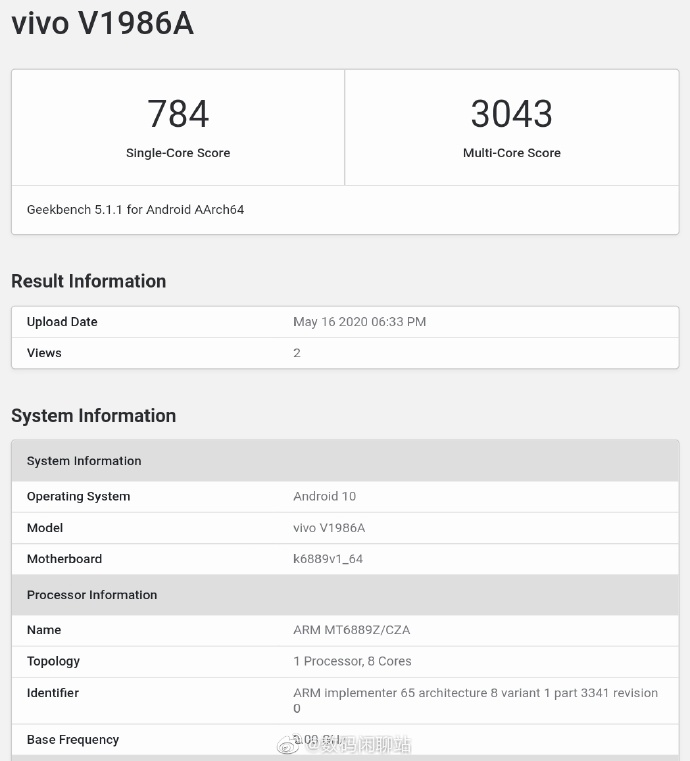 Dimensity 1000+ Kullanan İlk Telefon iQOO Z1 Geekbench’te Görüldü