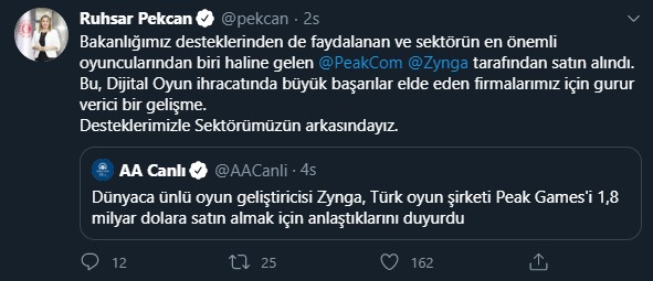 ruhsar pekcan peak games