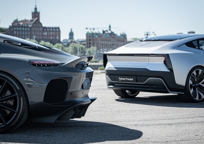 koenigsegg gemera ve polestar precept