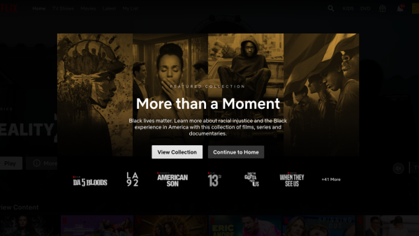 Netflix, ‘Black Lives Matter’ İçerik Koleksiyonunu Kullanıcılara Sundu