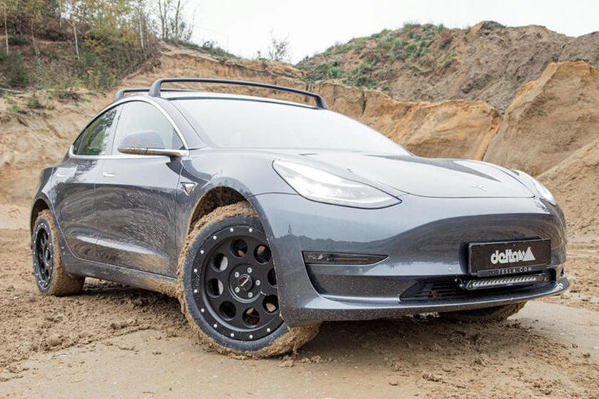 tesla model 3 off road