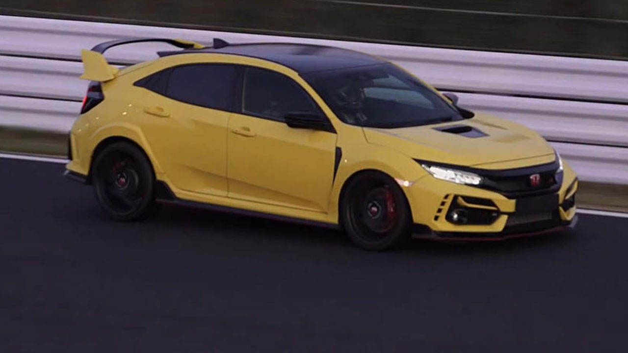 2021 Honda Civic Type R, Yeni Bir Pist Rekoru Kırmaya Hazırlanıyor