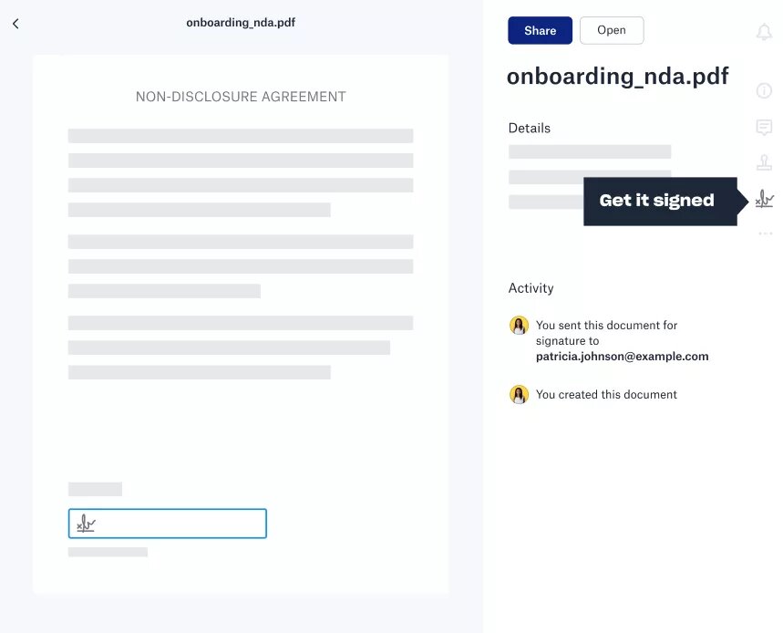 dropbox esignature