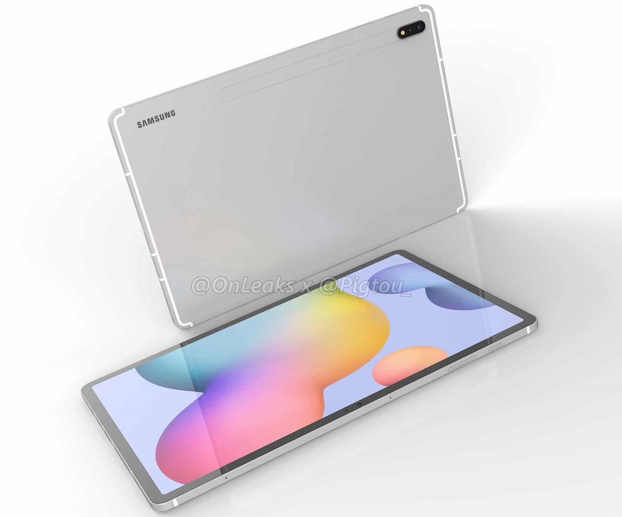 Samsung Galaxy Tab S7+ İçin Oluşturulan Konsept Tasarım (Video)