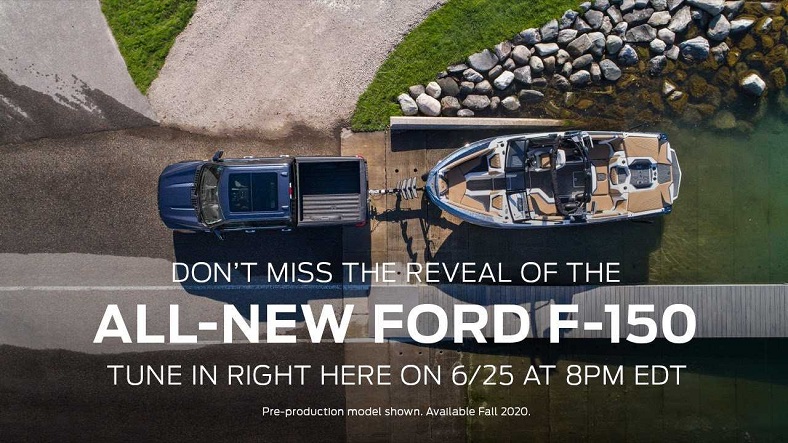 Yarın Tanıtılacak 2021 Ford F-150 İçin Son Bir Tanıtım Görseli Yayınlandı