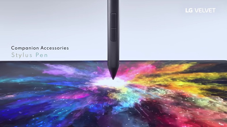 lg velvet 5g stylus kalem