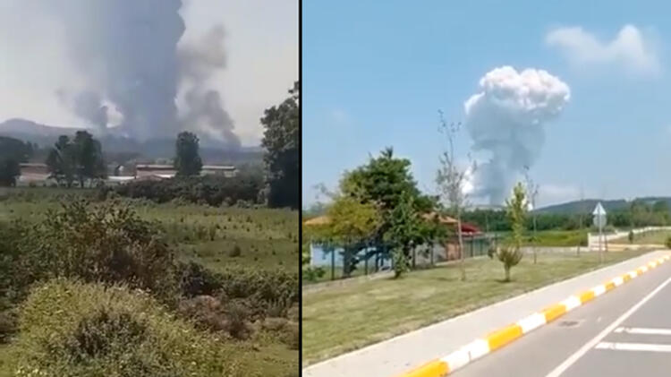 Kızılay’dan Sakarya’daki Patlama Sonrası Açıklama: Dumanı Solumayın