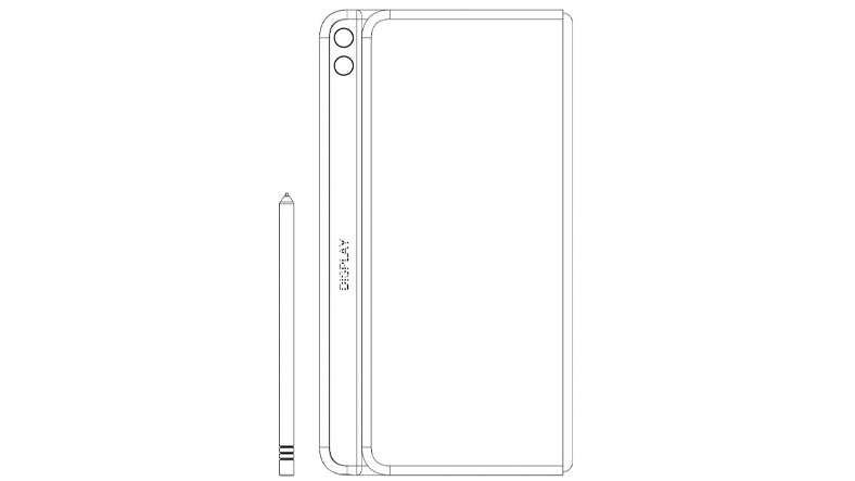 huawei mate x2 patent çizim