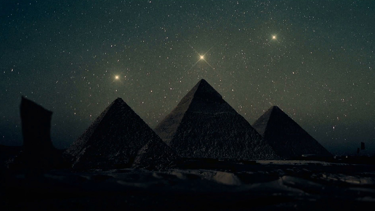 Giza pyramids Orion constellation