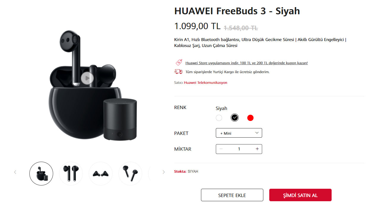 HUAWEI FreeBuds 3