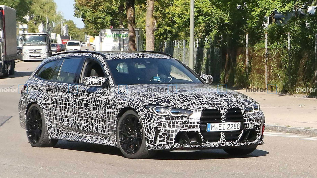 BMW M3 Touring, Kamuflajlı Bir Şekilde Test Sürüşünde Görüntülendi