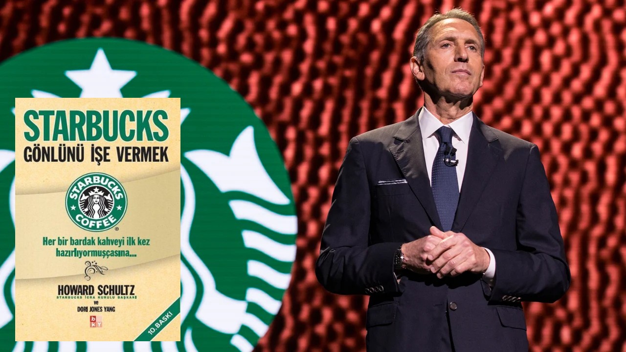 howard schultz starbucks: gönlünü işe vermek adlı kitap