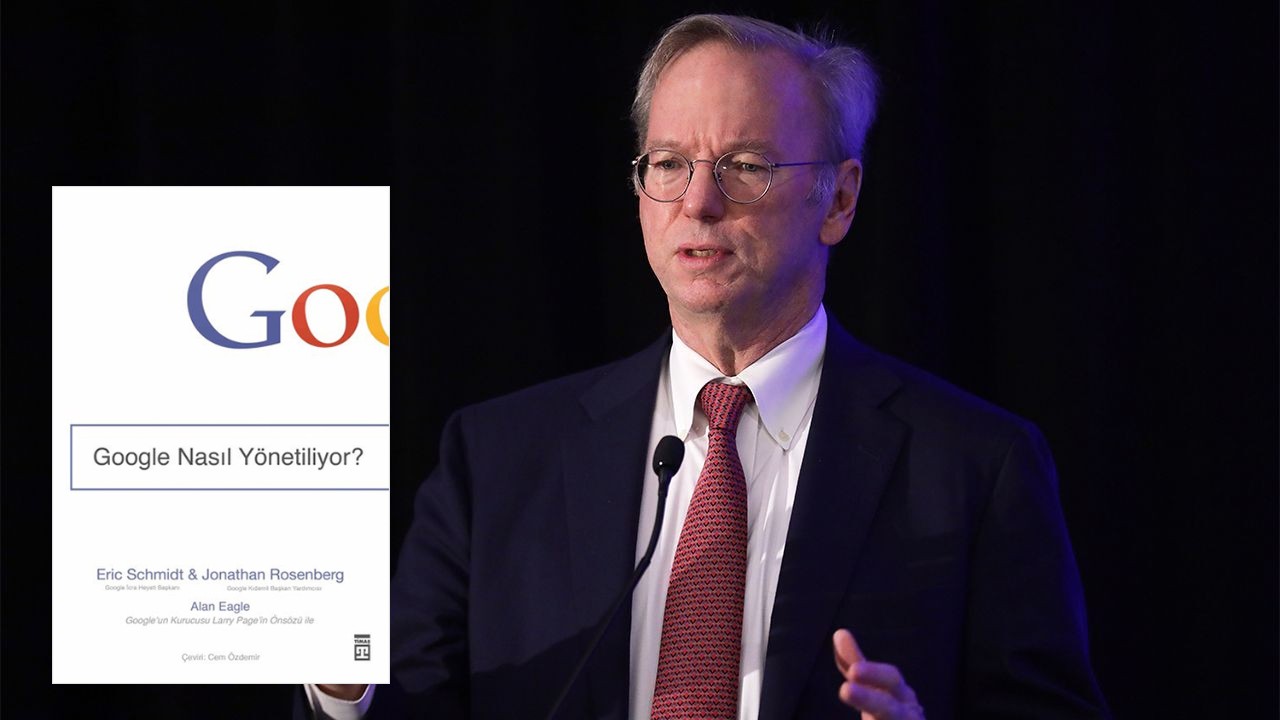 Eric Schmidt Google nasıl yönetiliyor? adlı kitap