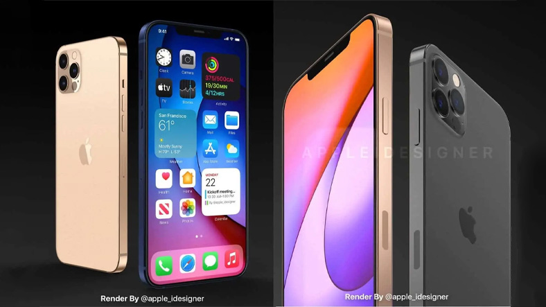 iPhone 12 Pro’nun Render Görüntüleri Ortaya Çıktı