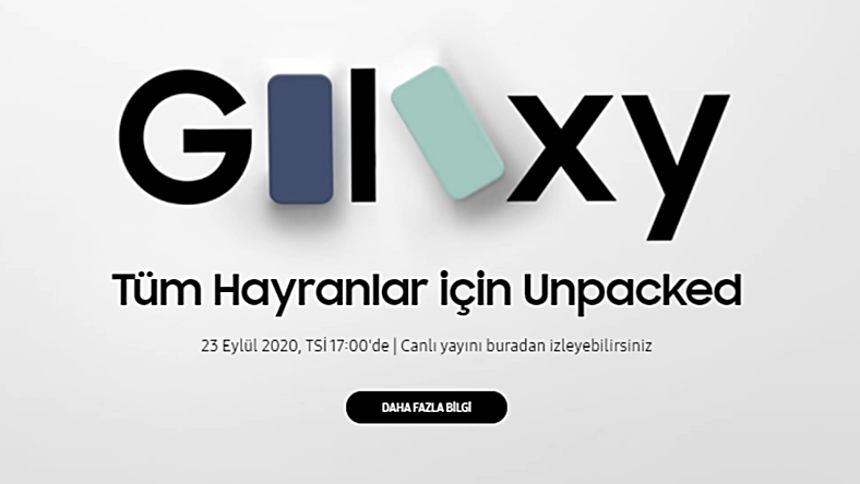 Galaxy S20 FE Geliyor: Samsung, 23 Eylül’de Yeni Bir Telefon Tanıtacak