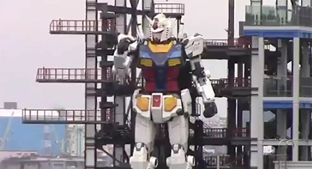 Japonya’da 25 Ton Ağırlığındaki Gundam Robotu Test Edildi [Video]