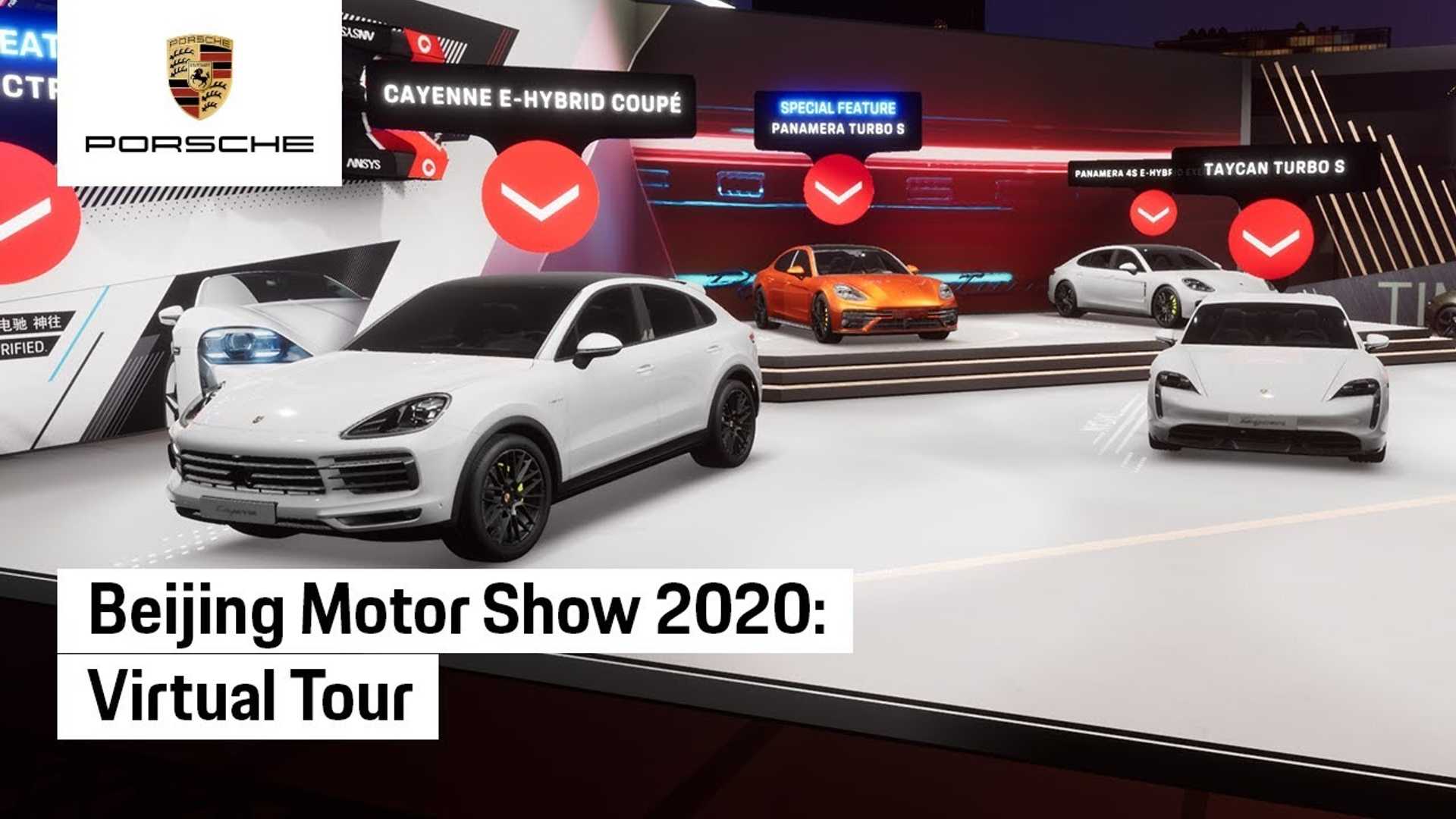 Porsche 2020 Pekin Otomobil Fuarı’nda Sanal Stand Açtı