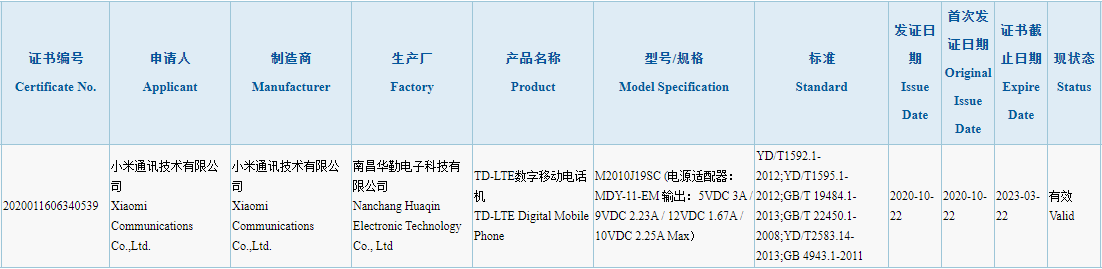 Redmi Note 10 4G, 3C Sertifikası Aldı