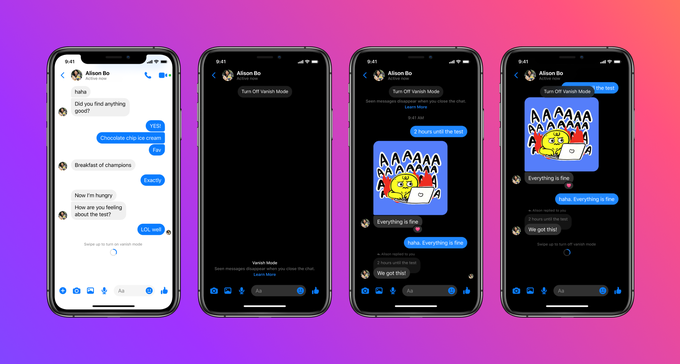 Messenger ve Instagram’a, Snapchat Benzeri Kaybolan Mesajlaşma Özelliği Geliyor