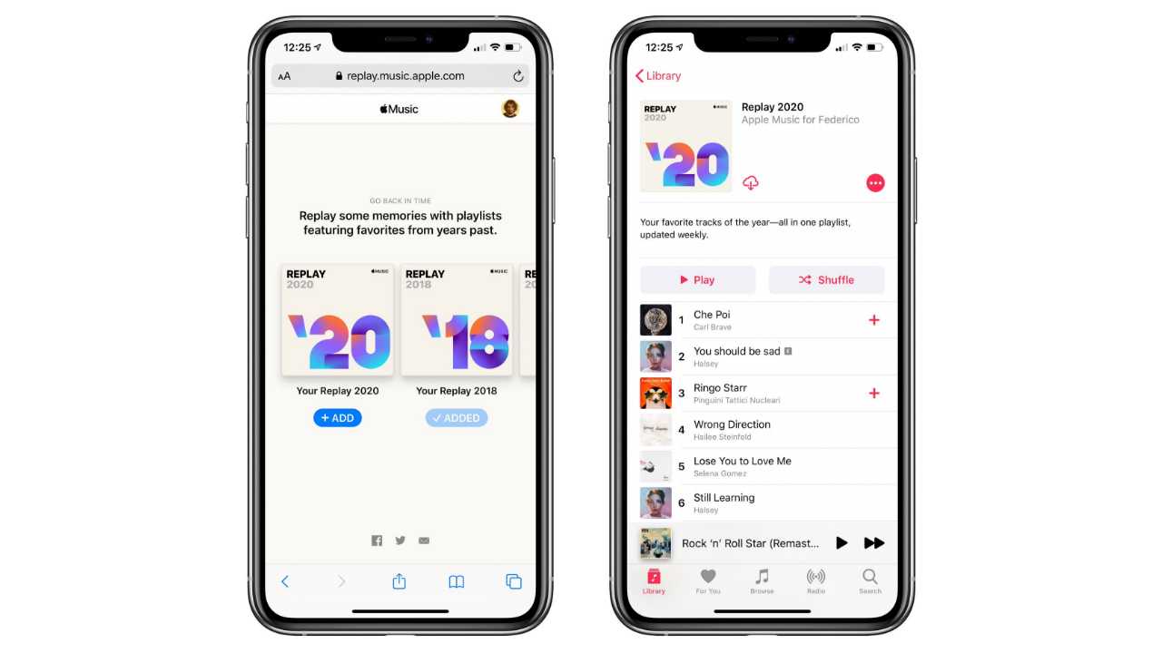 Apple Music, Bu Yıl En Çok Dinlediğiniz Şarkıları Bir Araya Getiren Replay 2020’yi Yayınladı