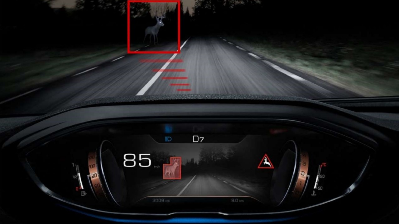 yeni peugeot 3008 night vision