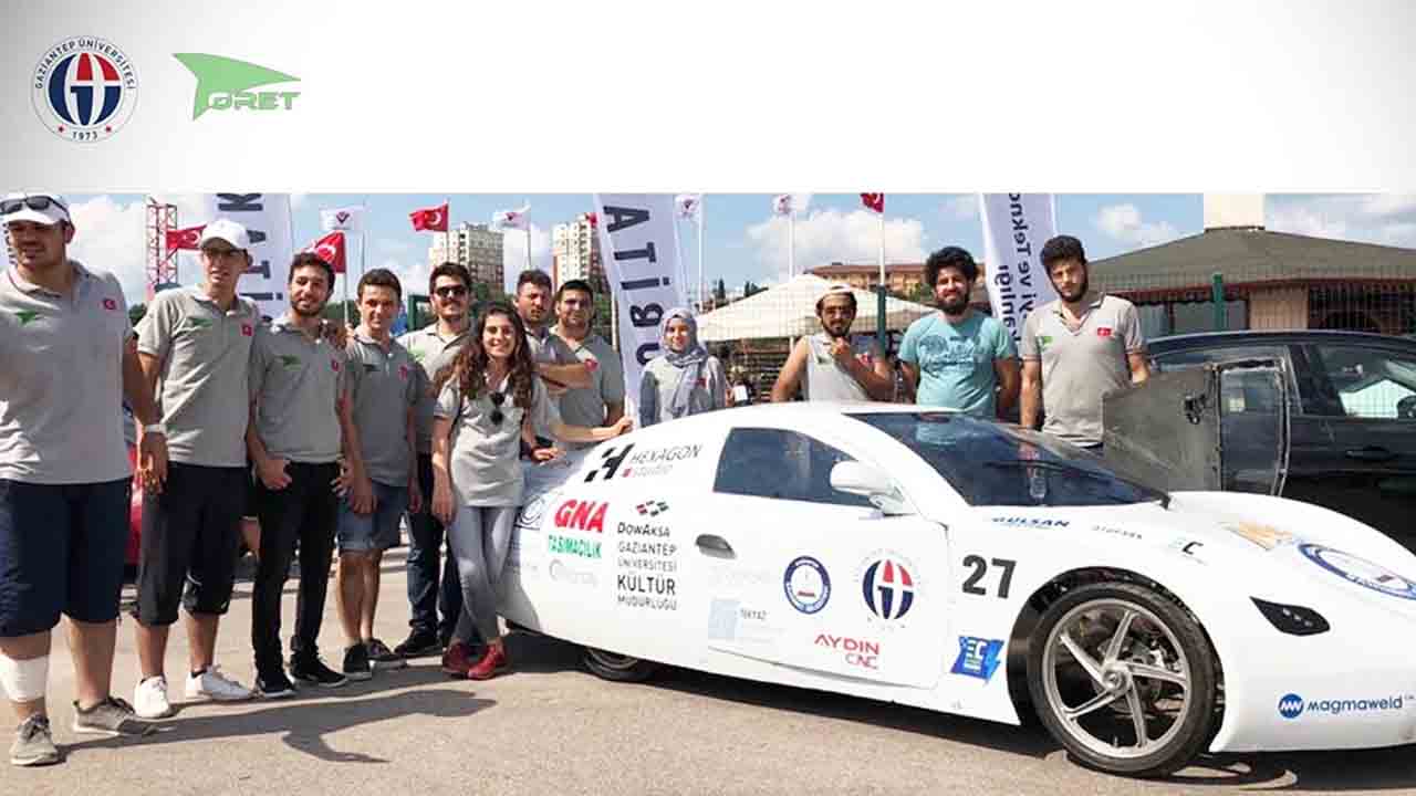 Gaziantep Üniversitesi Öğrencileri, Yanan Otomobilin Yerine Yenisini Geliştiriyor