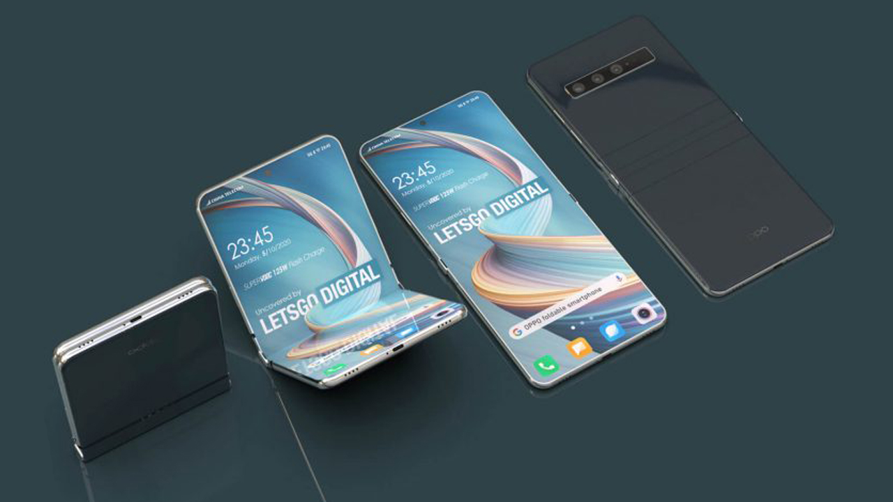 OPPO dikine katlanabilen akıllı telefon