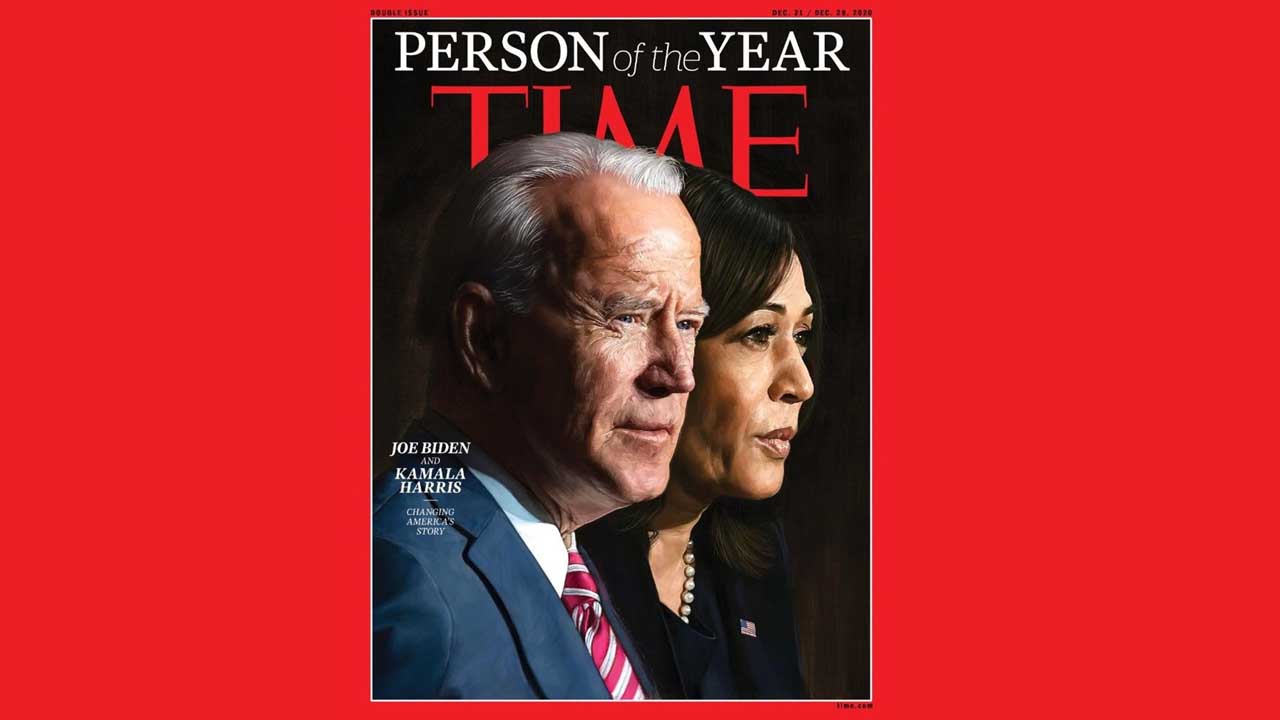 TIME Dergisi’nin Yılın Kişisi Unvanı, Joe Biden ile Kamala Harris Çiftine Verildi