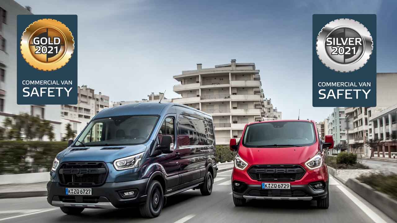 Euro NCAP’in Aktif Güvenlik Testlerinde Alanının En İyisi Ford Transit Oldu