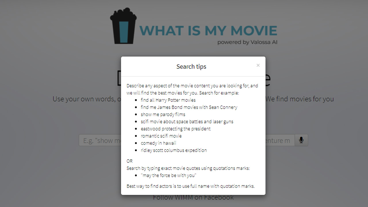what is my movie tips