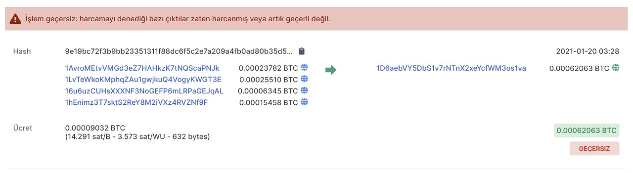 Bitcoin Düşüşü ile İlgili Dikkat Çeken İddia: Çifte Harcama