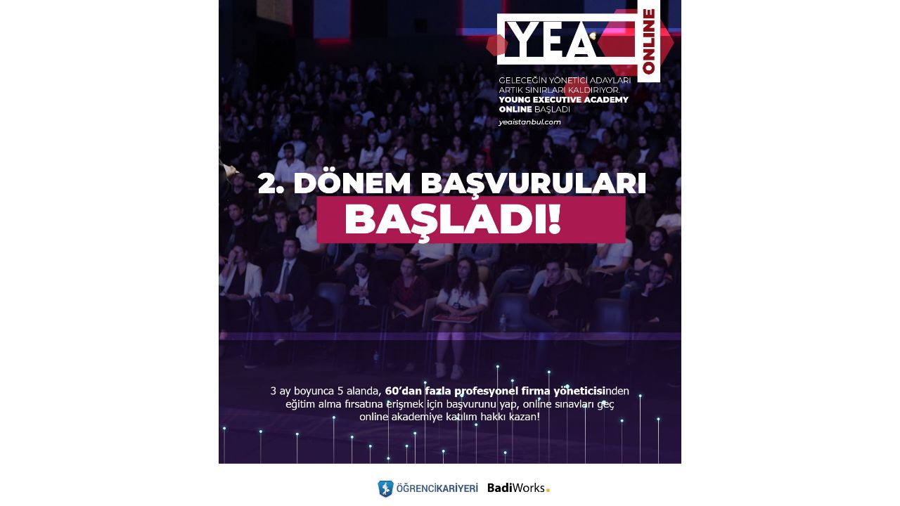 Young Executive Academy’nin 2. Dönemi İçin Son Başvuru Tarihi 26 Şubat