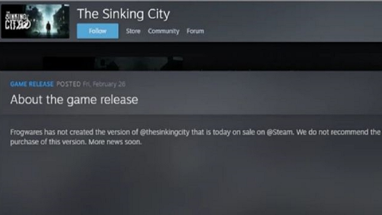free download steam the sinking city