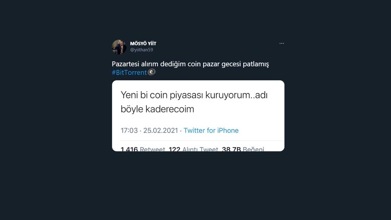 BitTorrent Coin'deki Yükseliş Hız Kesmeden Devam Ediyor