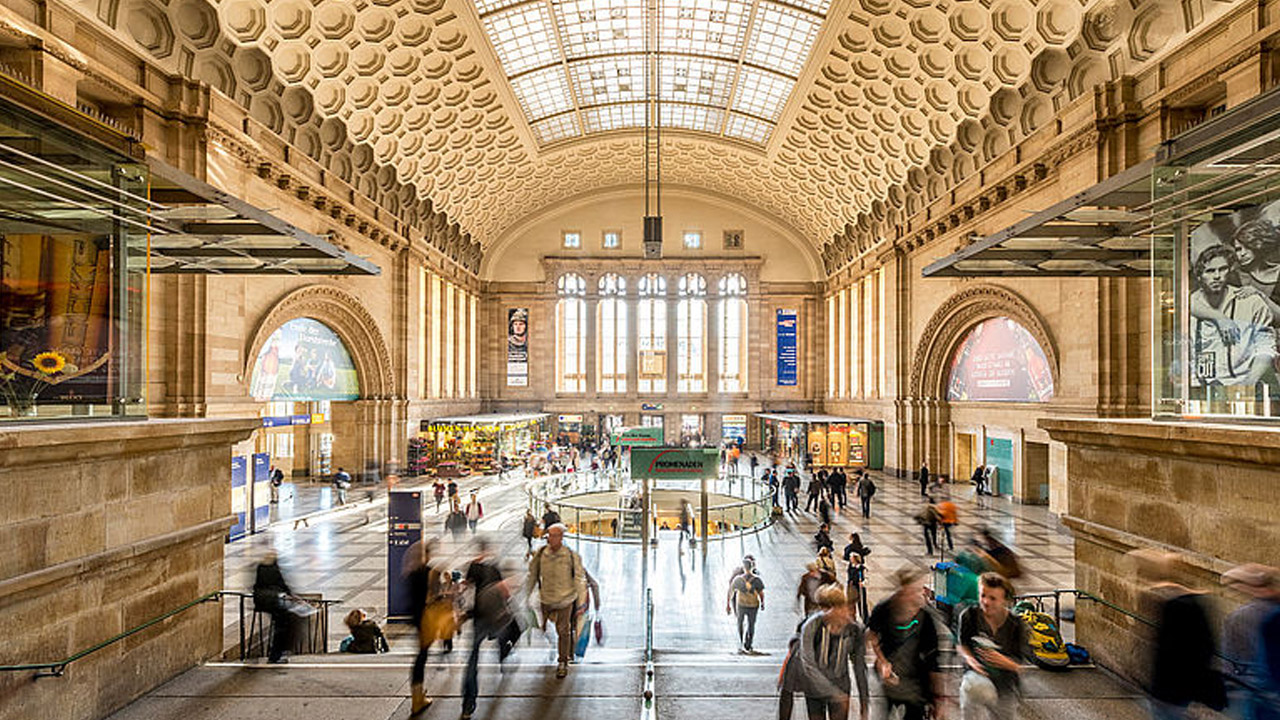 leipzig tren istasyonu