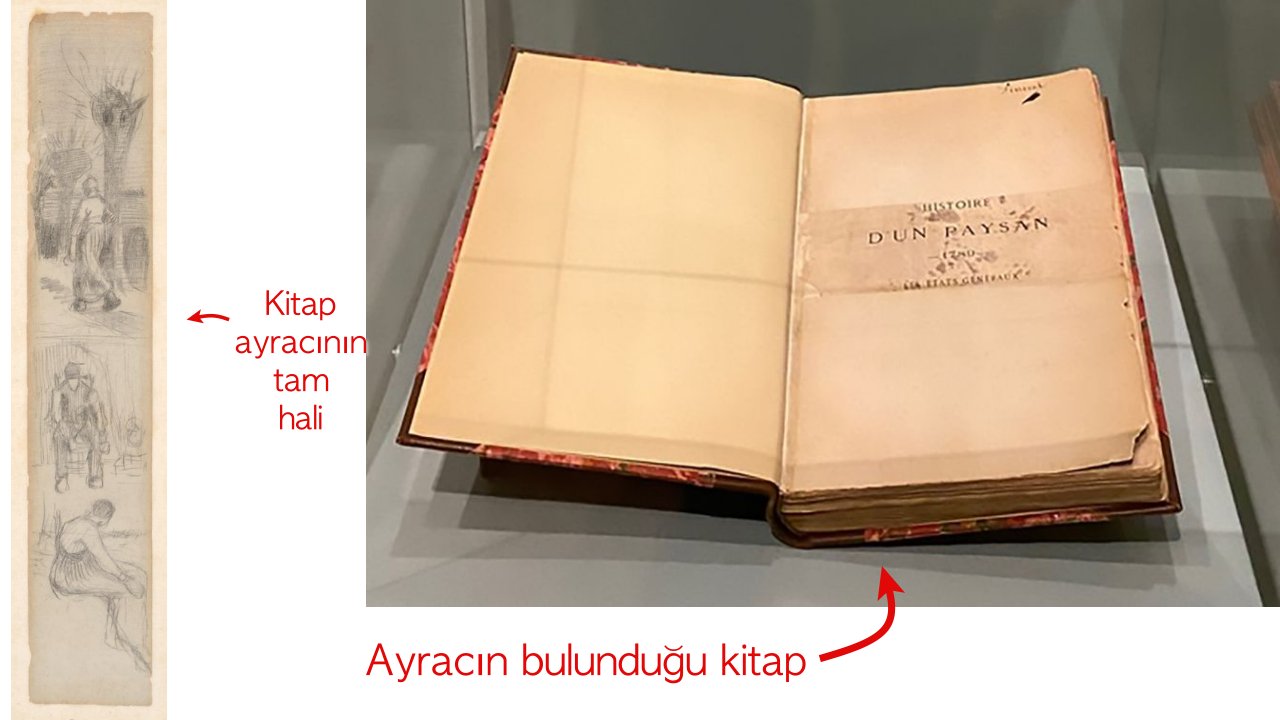 van gogh kitap ayracı