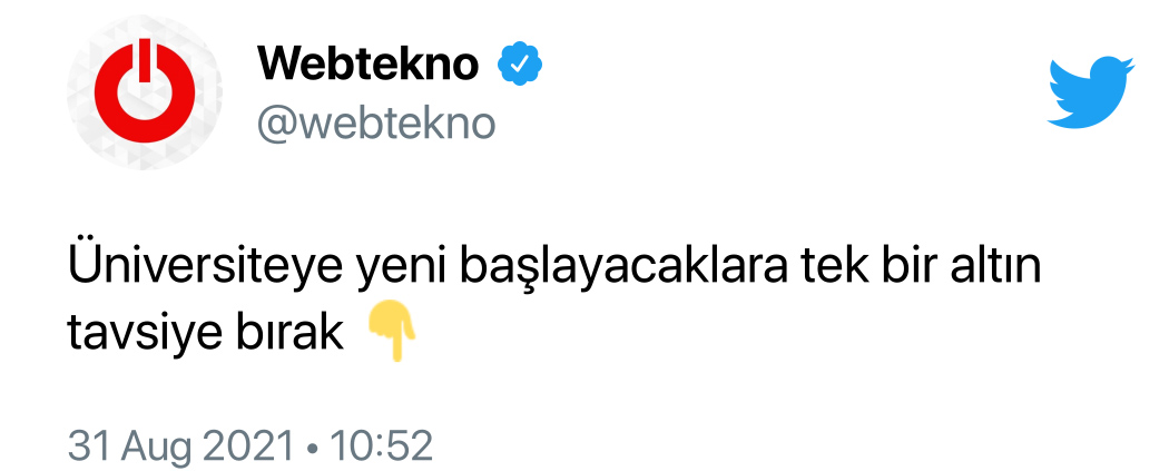 Webtekno Takipçilerinden Üniversiteye Yeni Başlayacaklara ‘Altın’ Tavsiyeler