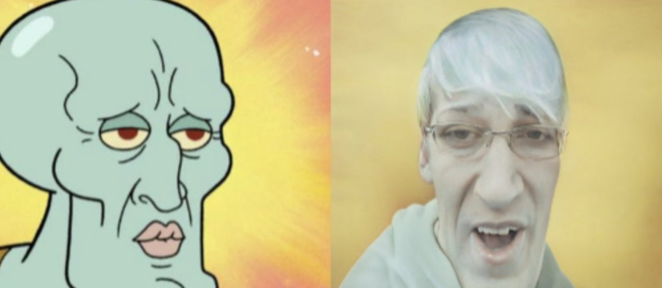 Handsome squidward pokemon card