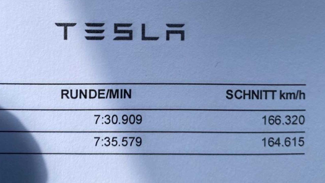 Tesla Model S Plaid, Dünyaca Ünlü Nurburgring Pistinde Rekor Kırdı