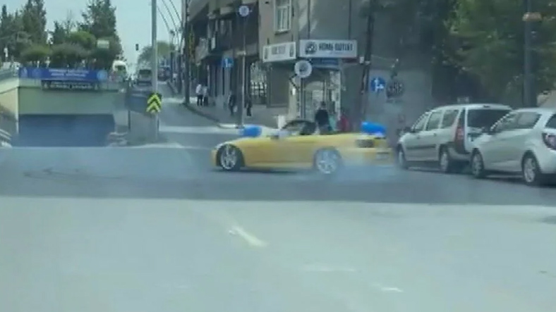 Drift Videoları Viral Olan Sürücü, Görüntüler Yüzünden İfşa Olunca 8.000 TL Ceza Yedi [Video]